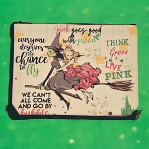 WICKED Witch and Fairy Themed Pouch/Make UP BAG